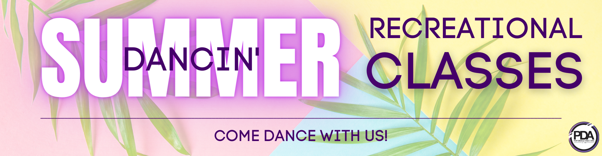 Summer recreational dance classes